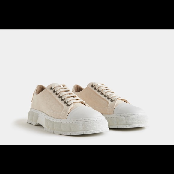 Virón Vegan Canvas Sneakers 38 Alexander McQueen’s - Picture 1 of 9
